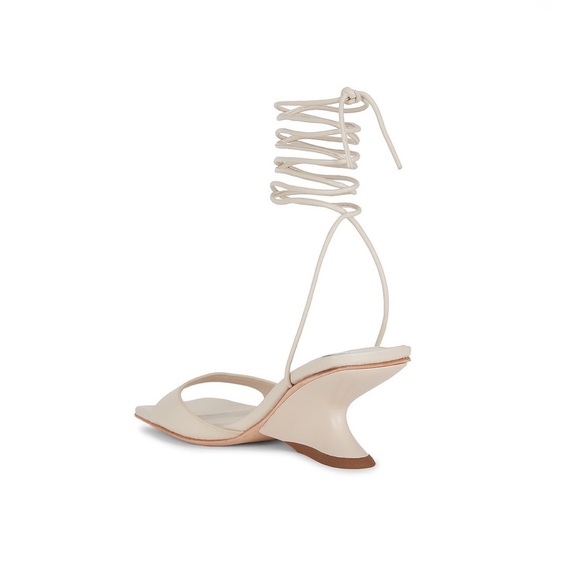Song of Style from Revolve cream irregular heel sandals - Picture 5 of 11
